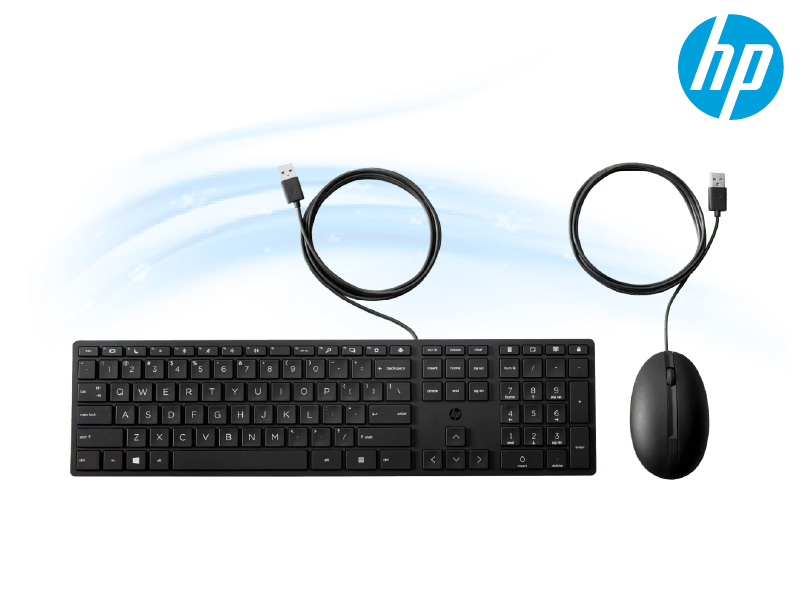 HP Wired Desktop 320MK Mouse and Keyboard